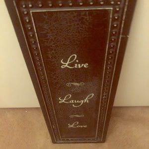 Home Decor Metal signage for home LIVE, LOVE LAUGH